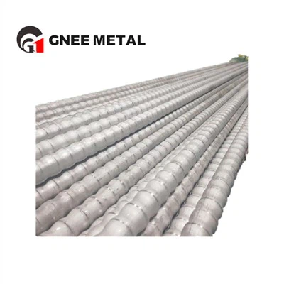 טיטניום הברגה ASTM B338 GR 1 GR 2 צינור